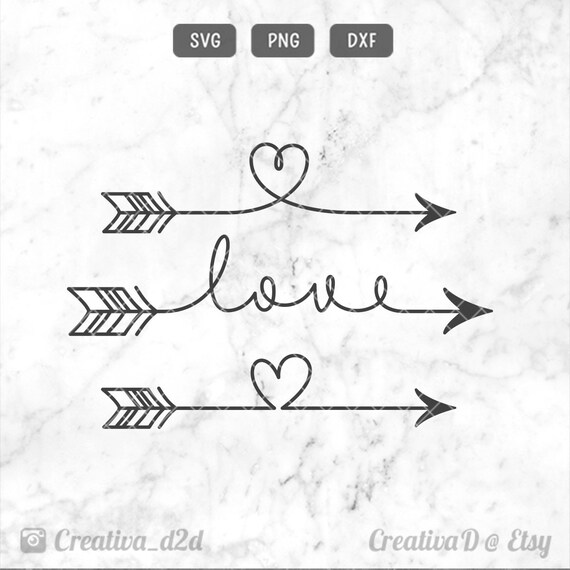 Love Svg Love Arrows Svg Valentine S Svg Valentine Svg Etsy