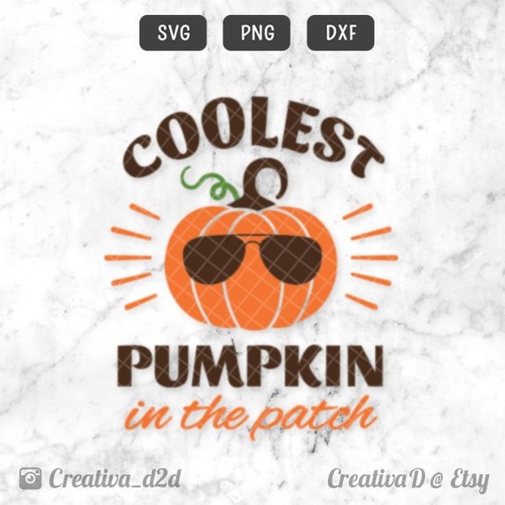Download Pumpkin Svg Png Dxf Coolest Boy Svg Pumpkin In The Patch Svg Etsy