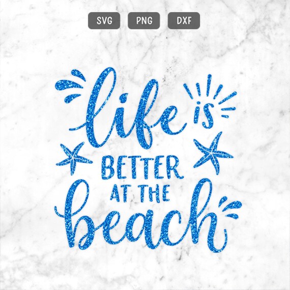 Wonderbaar Life Is Better at The Beach SVG PNG DXF Summer Svg Beach Svg | Etsy DJ-05