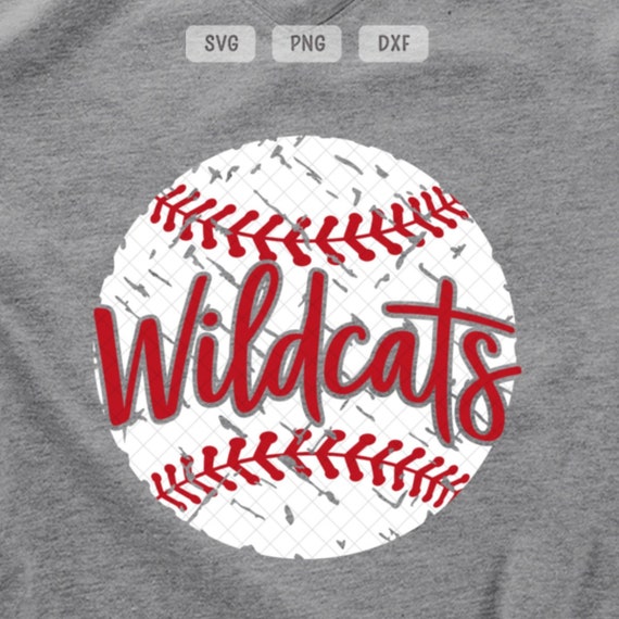 Download Wildcats Svg Dxf Png Baseball Svg Grunge Wildcats Team Svg Etsy