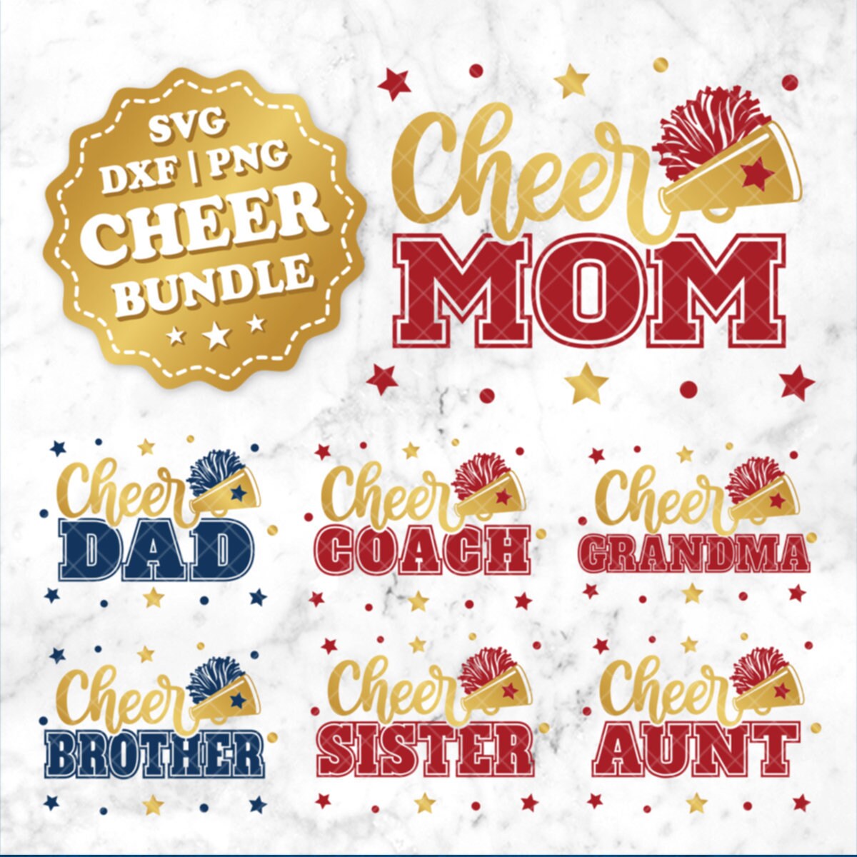 Download Cheer Bundle Svg Dxf Png Cheer Svg Bundle Cheerleading Bundle Etsy
