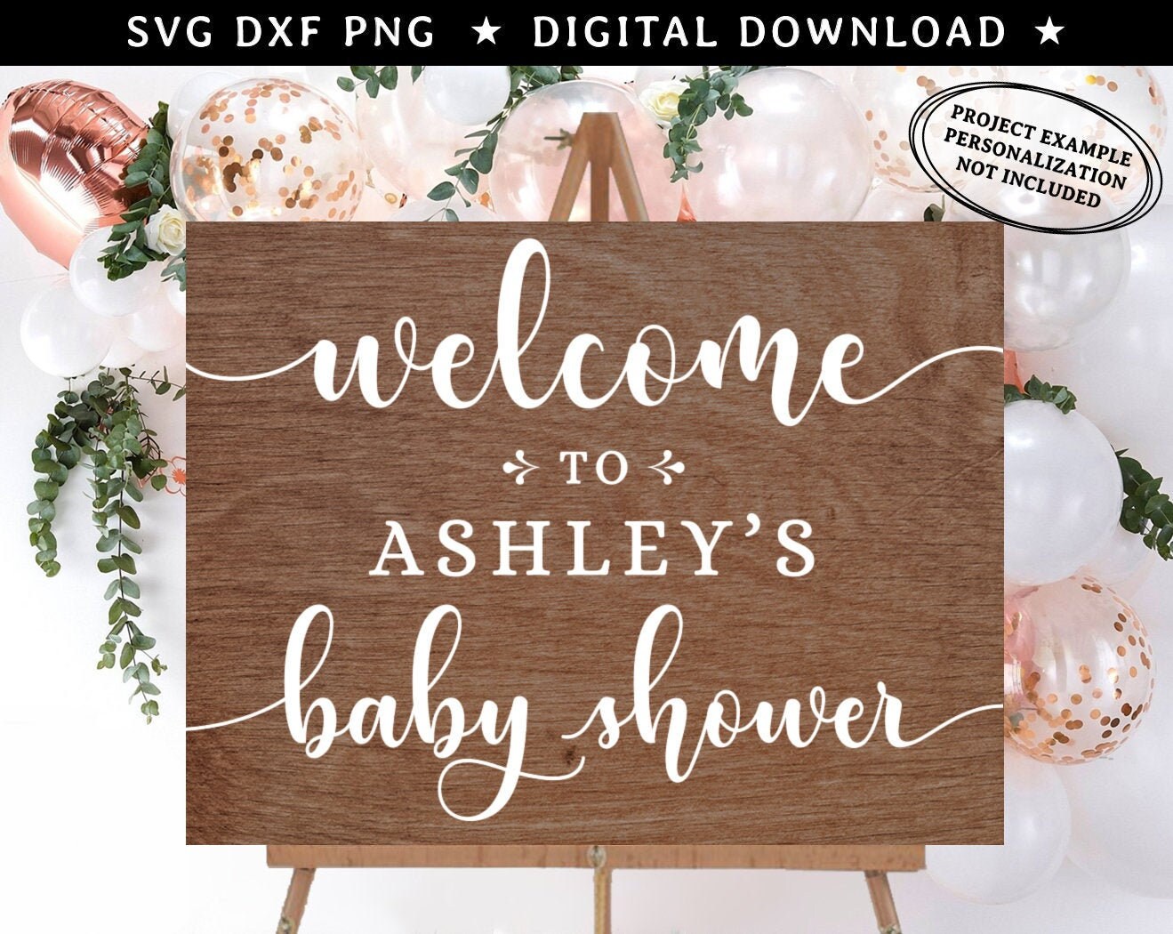 Baby Shower Sign SVG Baby Shower Sign Svg Baby Shower Etsy UK