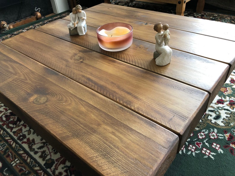 Bespoke HandBuilt Square Sleeper Coffee Table Multiple Etsy