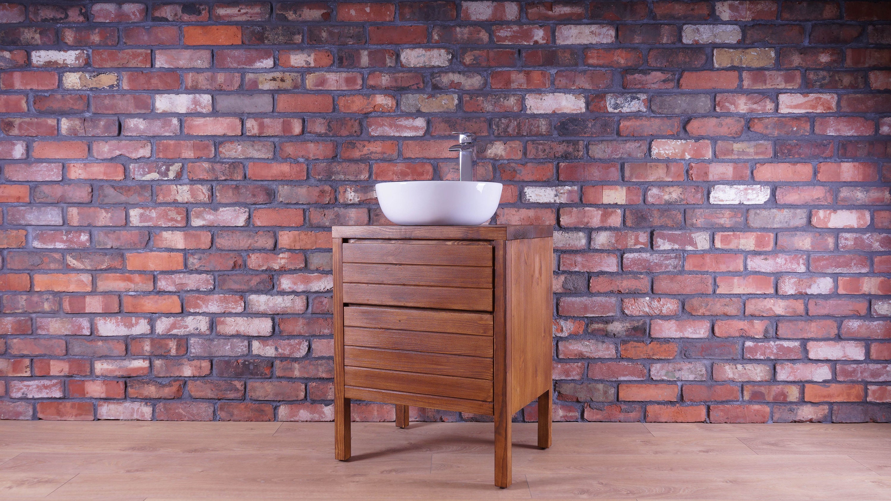 Traditional Bathroom Vanity Unit Freestanding With Double - Etsy UK