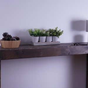 Rail-way Sleeper Console Table / Side Table - Hall Way / Entrance Hall ...