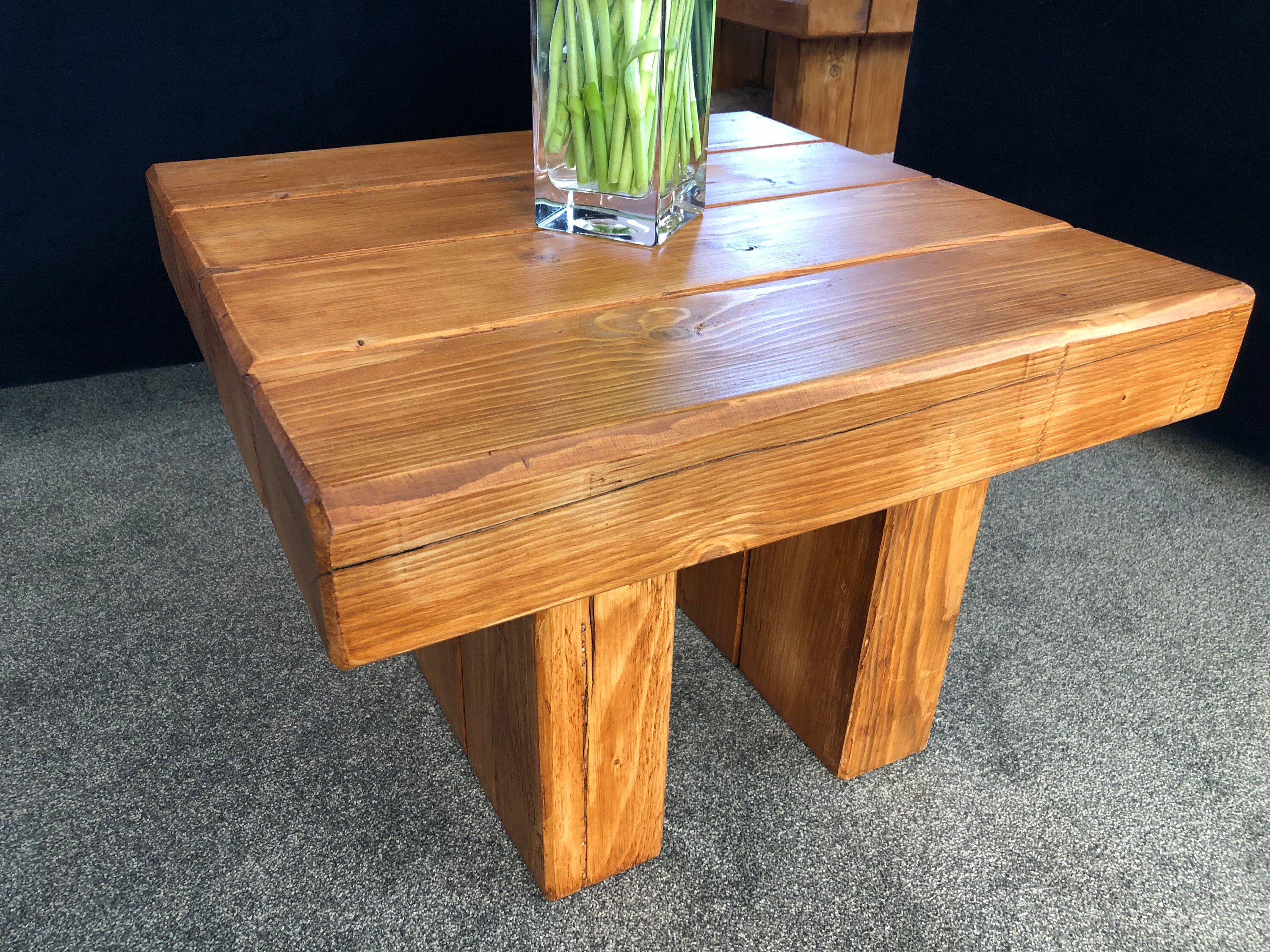 Rail Way Sleeper Side Table Made To Order Available In