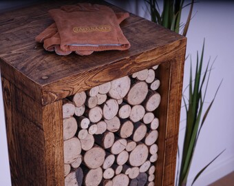 Indoor log storage cabinet new arrivals