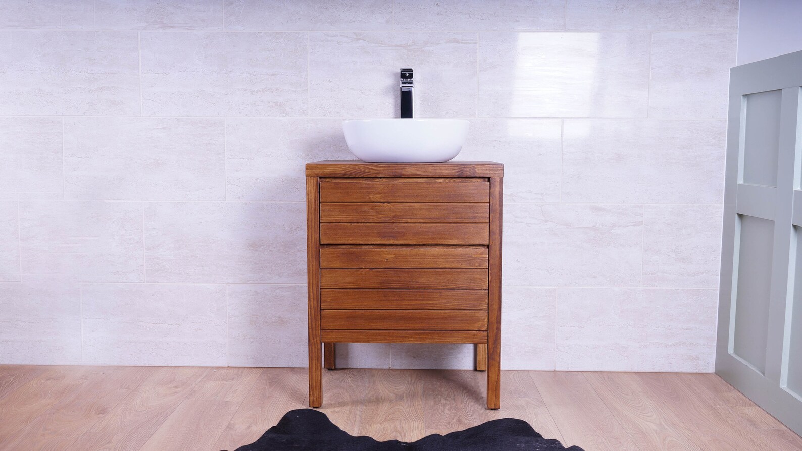 Traditional Bathroom Vanity Unit Freestanding With Double - Etsy UK