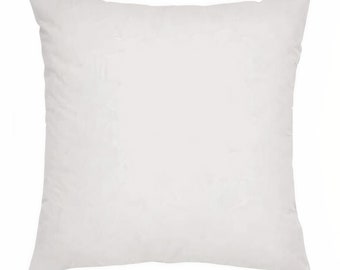 hollowfibre / Polyester cushion pad inner insert British made 16" x 16" (40cm x 40cm)