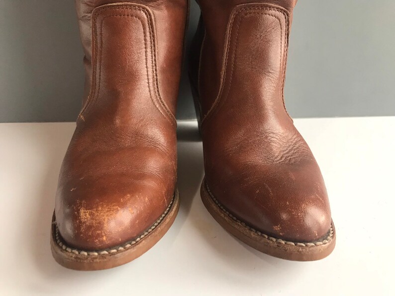 Vintage Dexter Riding Boots Vintage Brown Leather Dex Boots | Etsy