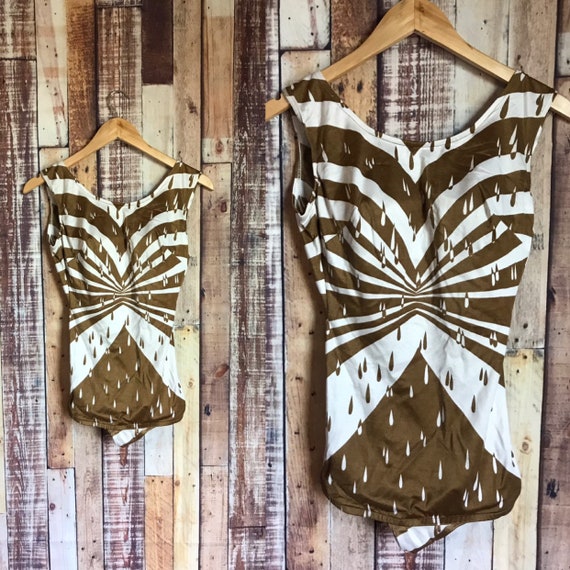 1960's Rose Marie Reid Swimsuit, Vintage Rose Mari