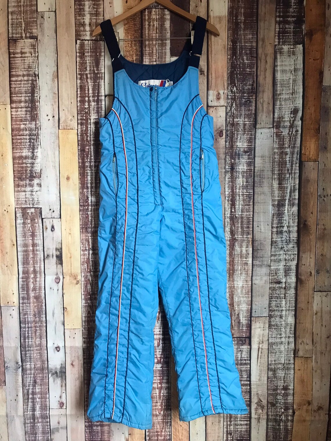 80's Retro Polaris Snowmobile Suit Vintage Two Piece Etsy