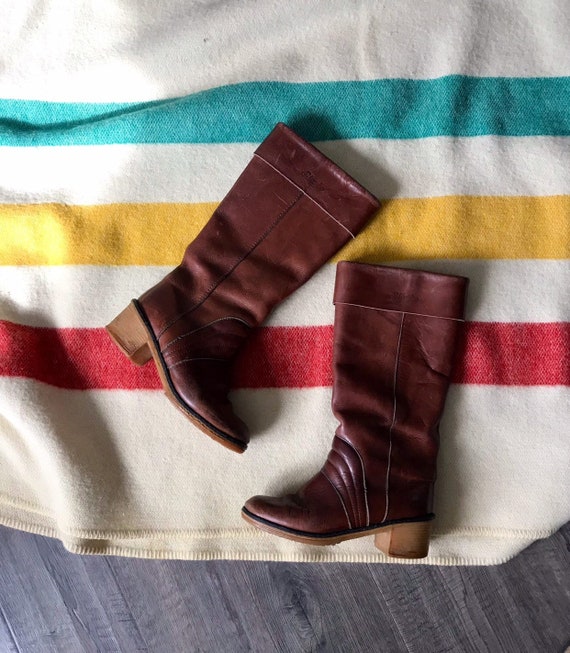 blondo cognac boots
