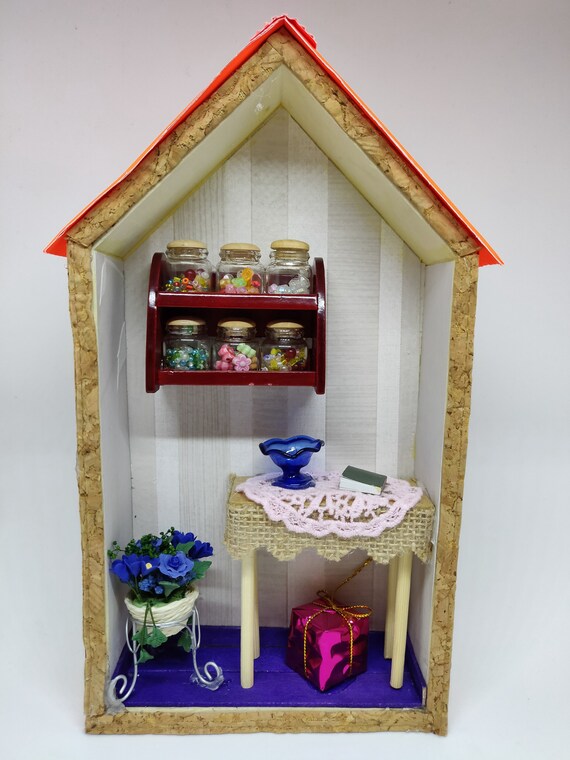miniature wooden boxes