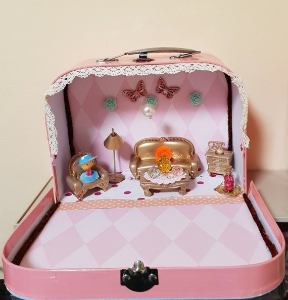 suitcase dollhouse