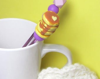 Pancake Ami sticks, amigurumi sticks, sewing sticks, plushie sticks, knitting sticks, sewing stick set, crochet sewing sticks, set of 2