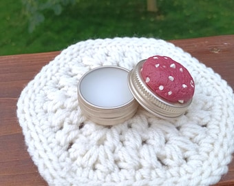 Thread Butter Thread Conditioner, Red Velvet Cookie Scent, 0.5 oz Beeswax for Cross Stitch Hand sculpted cookie tin, gift for cross stitcher