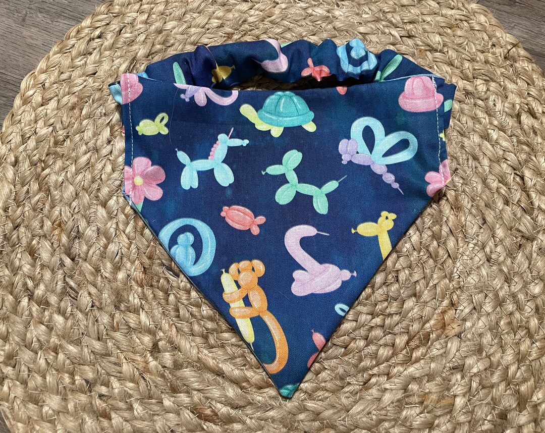 Scrunchie Dog Bandana Balloon Animals dog Bandana Pet Bandanas Balloon
