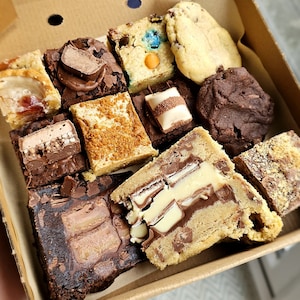 Broken Bakes Box: Cookie, Brownie & Cake Selection, Edible Gift