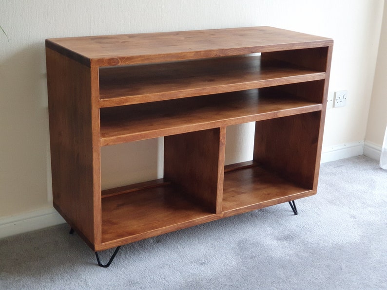 Industrial HiFi Stand Turntable StandVinyl Storage Unit Etsy