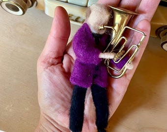 Miniature Tuba Player Canada