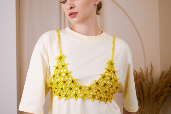 elegant beaded tops