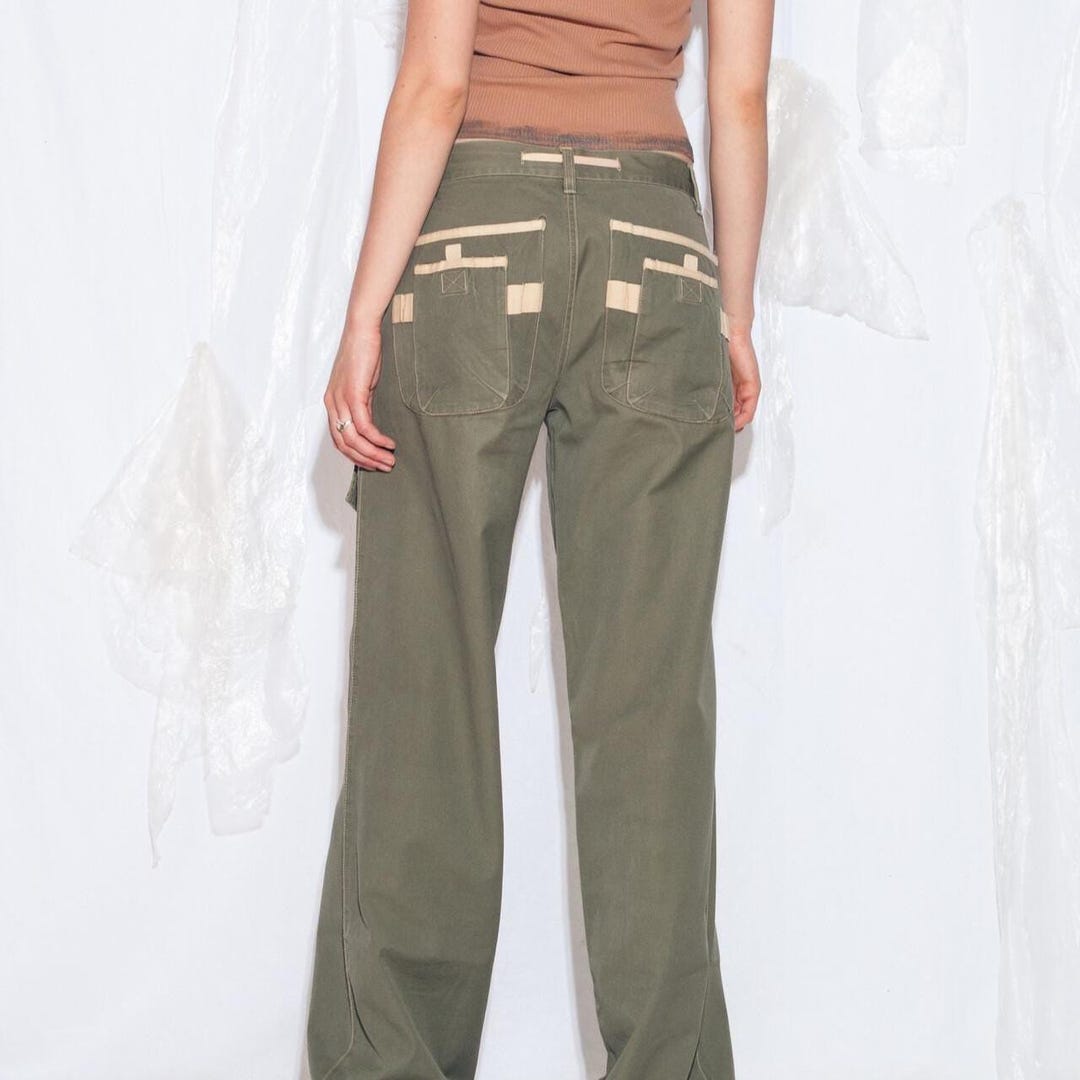 パンツ Lee grunge gimmick cargo pants y2k khaki il_1080xN.7130312423_fiyw.jpg