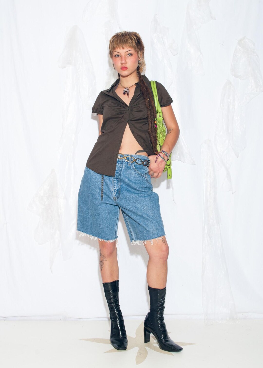 パンツ 90s archive y2k wide baggy check shorts il_1080xN.6935419462_g2lm.jpg