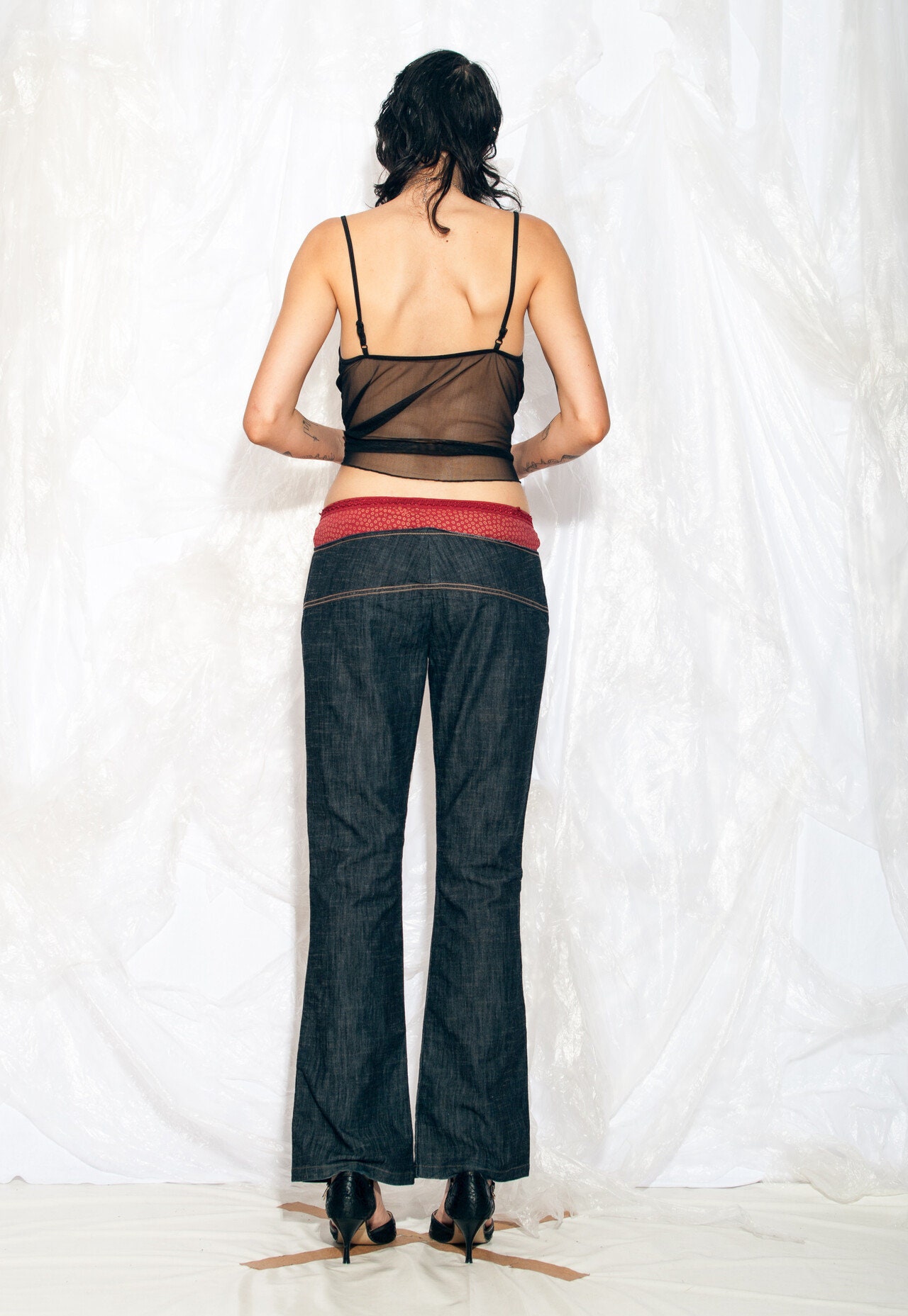 marithe francois girbaud フレアパンツ y2k Vintage Y2K Marithe Francois Girbaud Flare Jeans in Blue