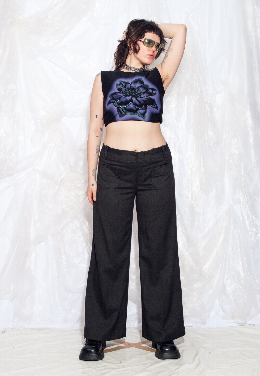 パンツ 2000's wide slacks center line y2k opium il_1080xN.6357141296_jtox.jpg