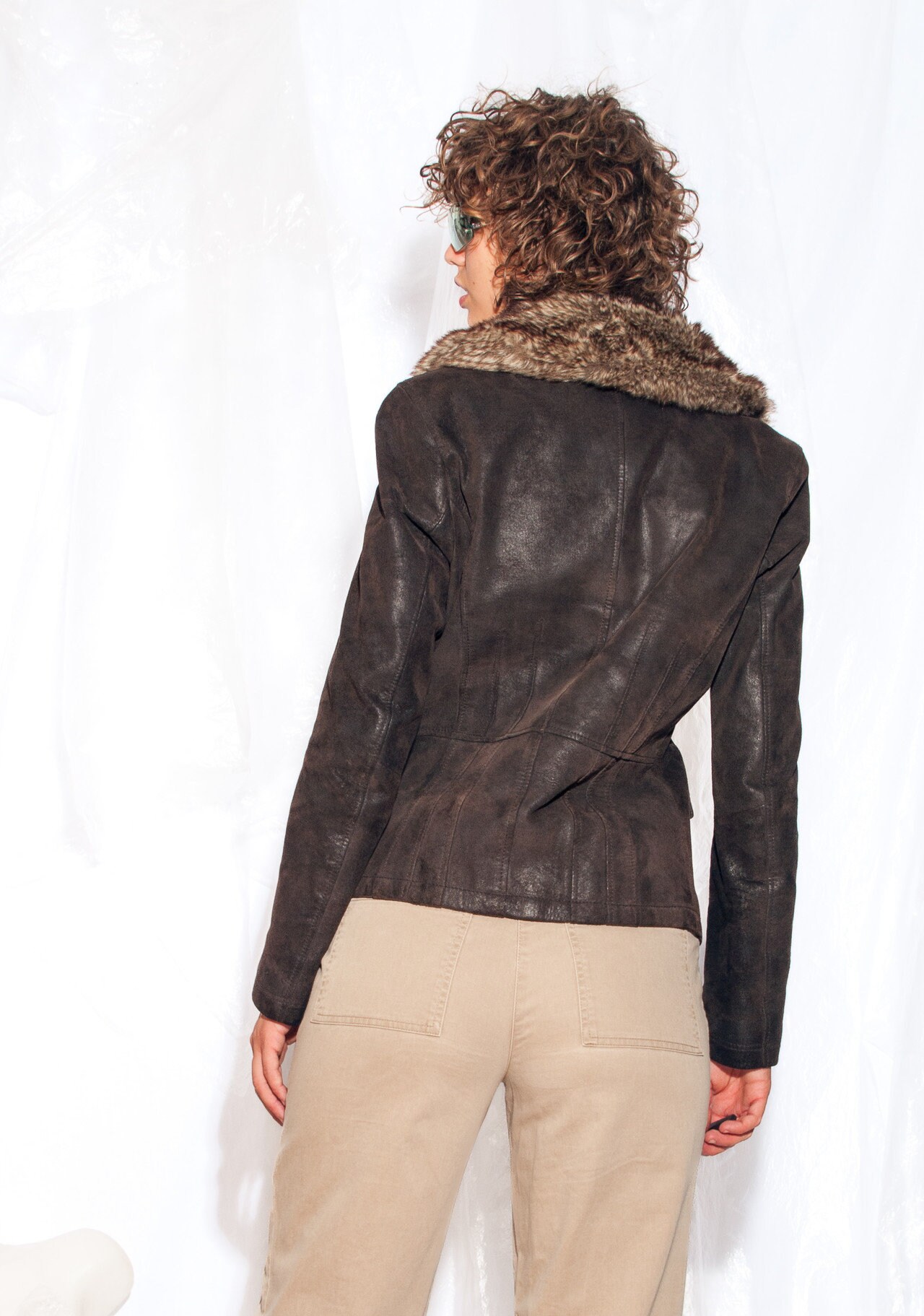 kemrii風レザージャケットパンク y2k お兄系 平成ギャル grunge  