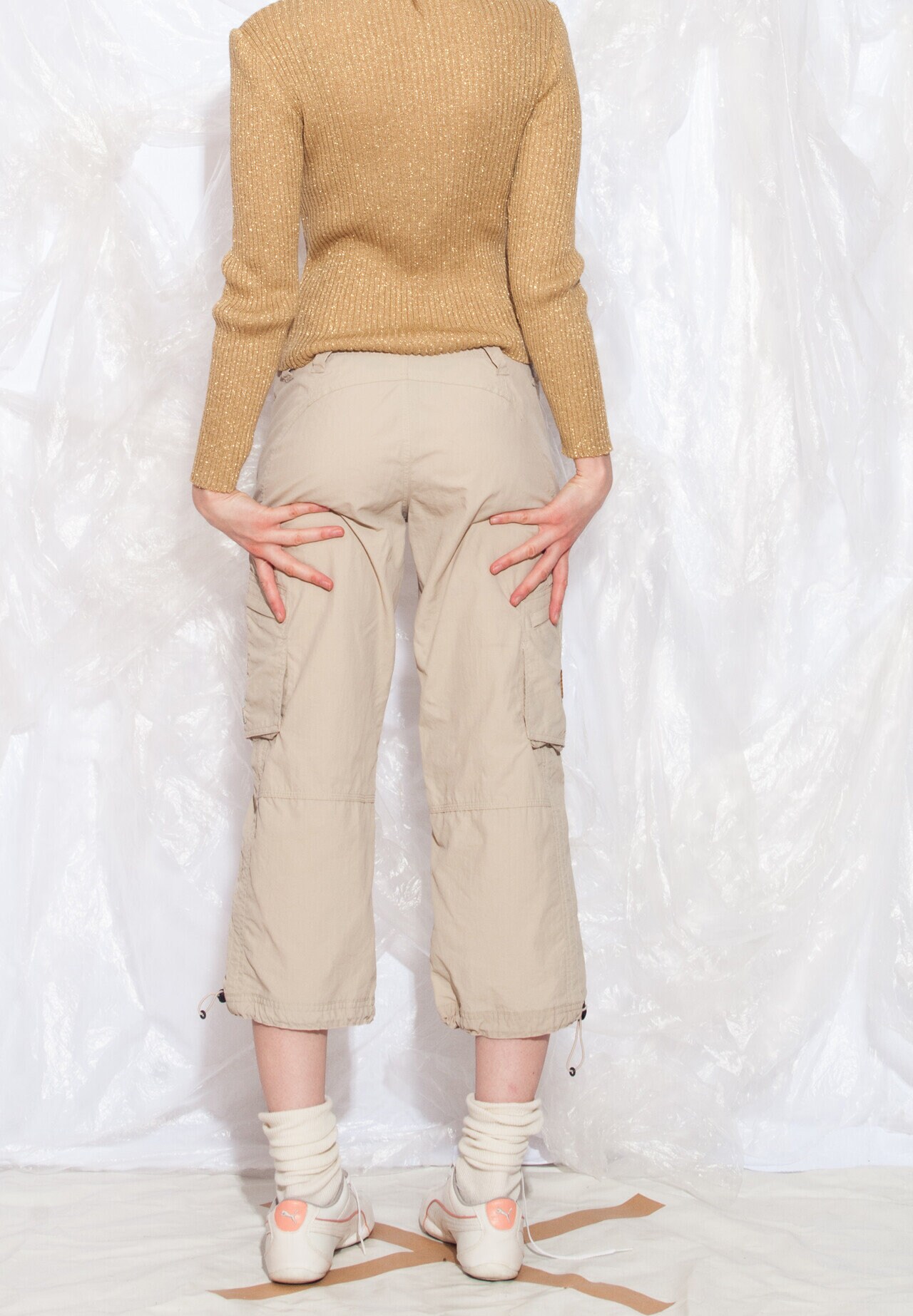 Project G/R Washed Cargo Pants Camo – PIECES
