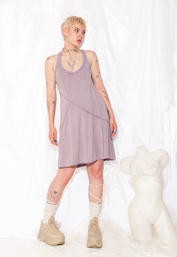 Vintage Slip Dress Y2K Balletcore Mini in Pastel P