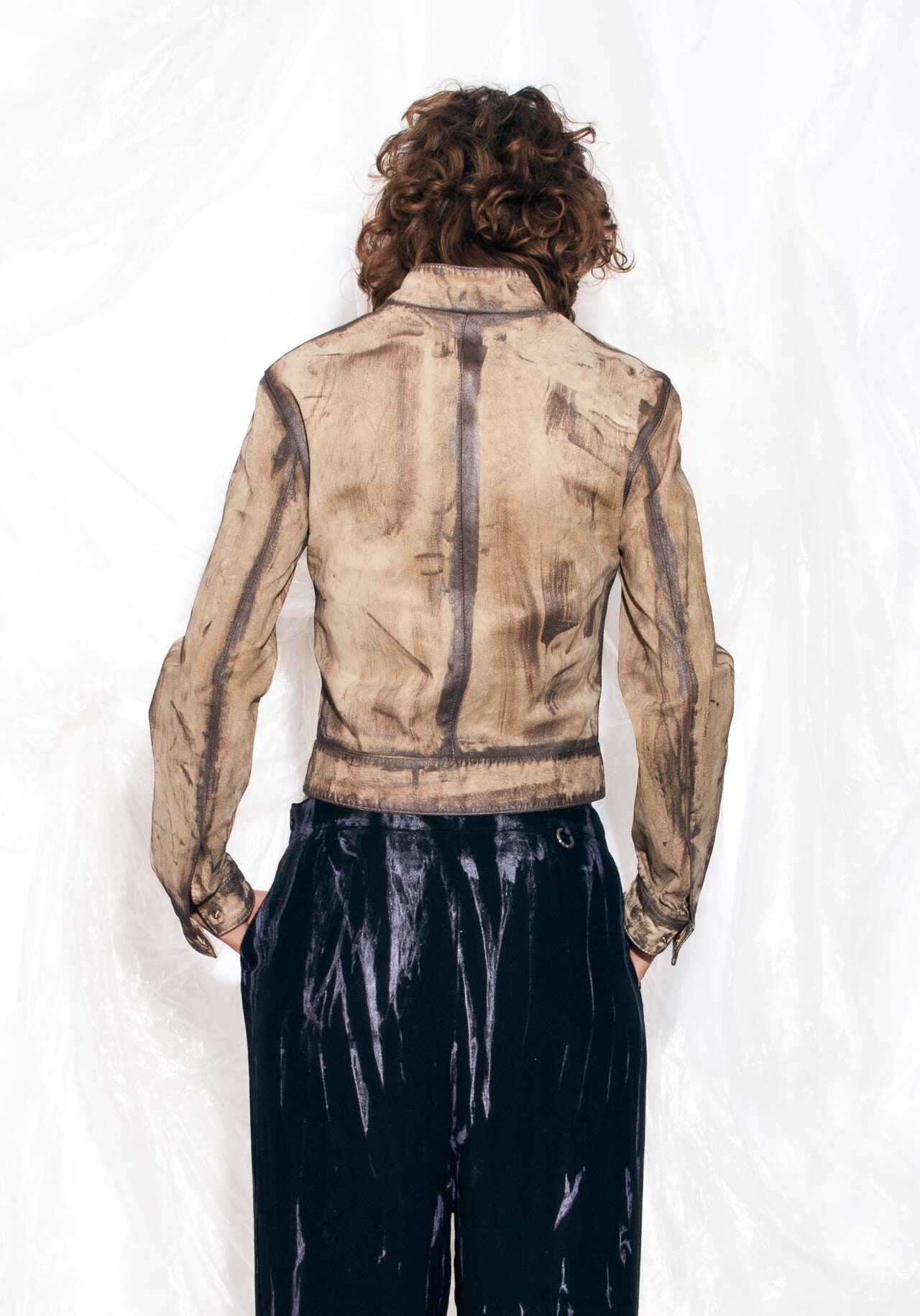 Kookai leather jacket outlet