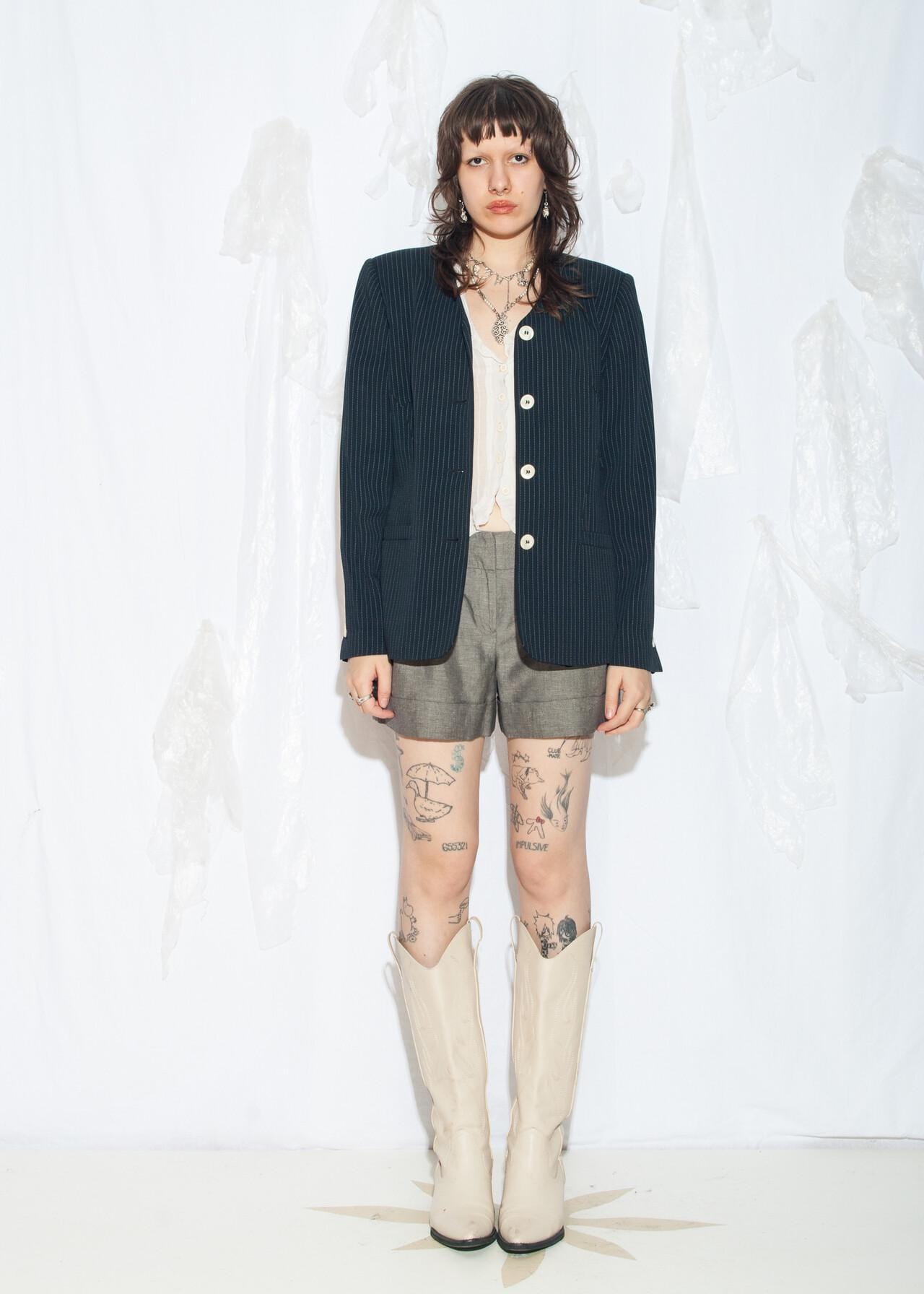 Manteau Emmanuel Ungaro En Cuir Taille 40 – Magnifique Et Vintage