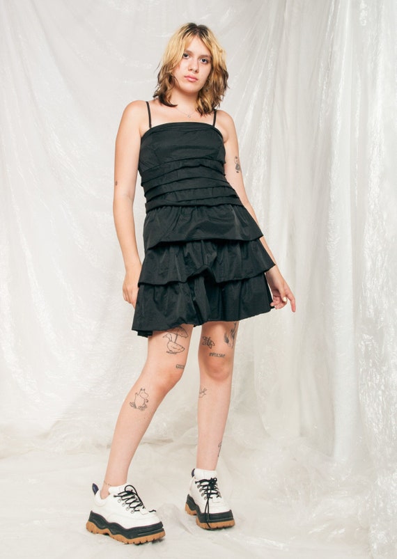 2000s party dresses HN Black Plus Size V-Neck Maxi Dress Spaghetti Straps Ruched A-Line Dr –  Hanna Nikole