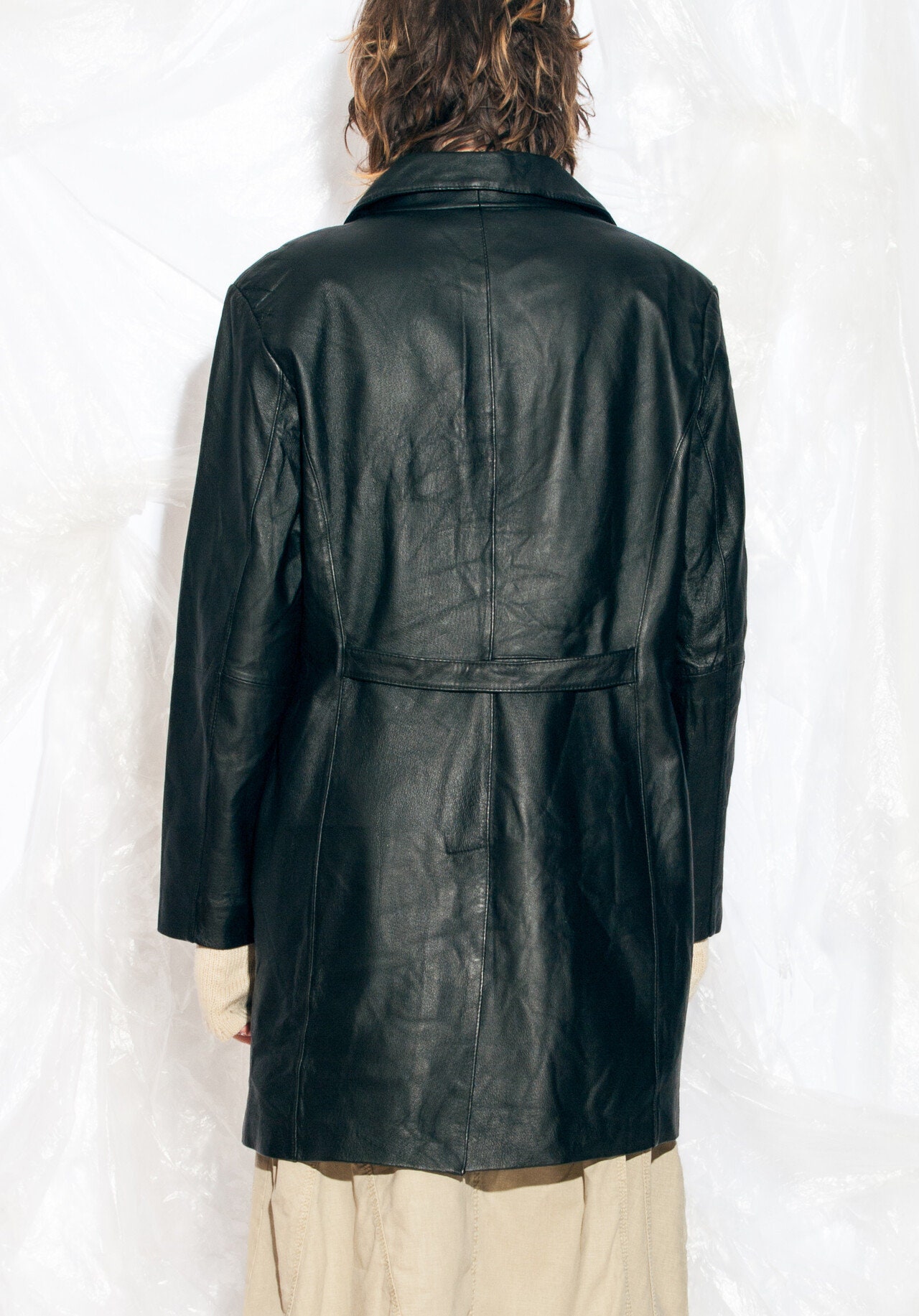 ジャケット・アウター 00s archive y2k velor gothic coat L gothic clothes Gothic Jacket harajuku fashion Cross Jacket