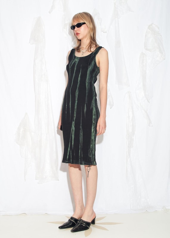 floral midi dresses ireland Amina Midi Dress in Green City Floral Olive