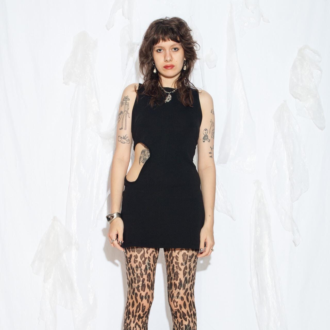 Cut Out Holes Dress - Etsy