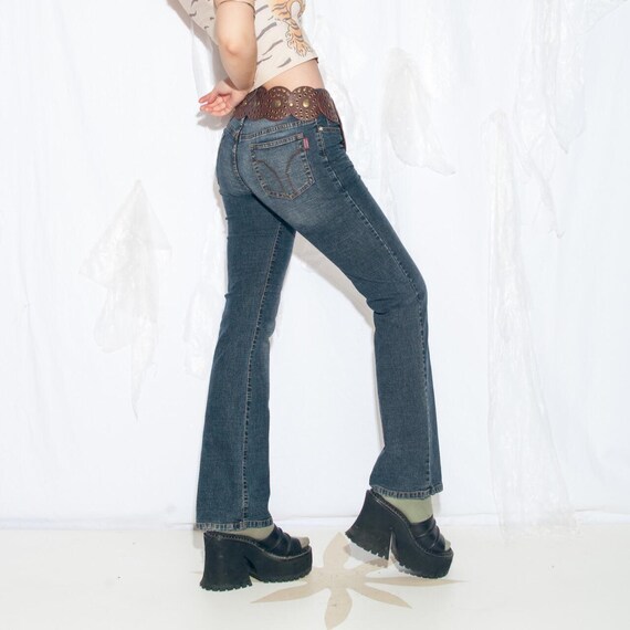 パンツ 2000s gap flare denim boot cut y2k old vtg y2k mudd jeans early 2000s flare denim wide leg bootcut