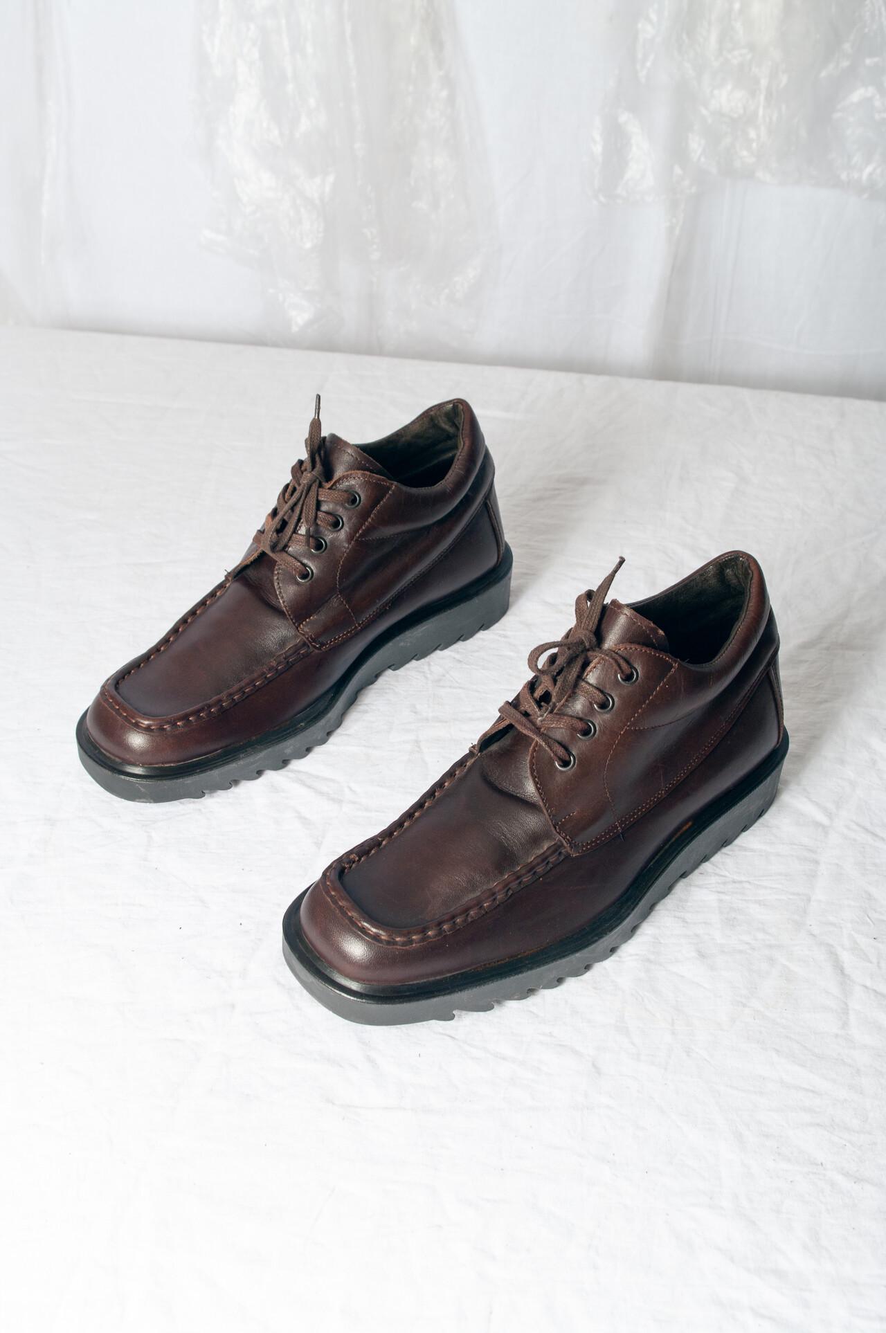 Square Toe Lace up Boots - Etsy