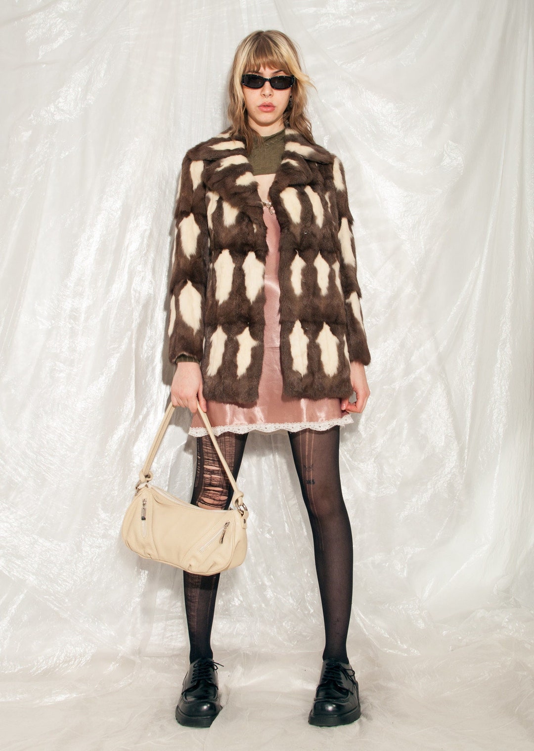 Vintage 70’s Fur Long Coat (M)