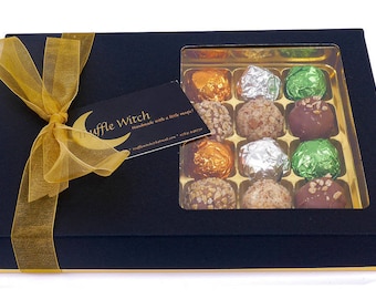 Chocolate Truffle Assortment, Box of 24 Truffles