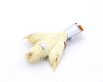 Lucky Scottish Grouse claw brooch, c, 1950s