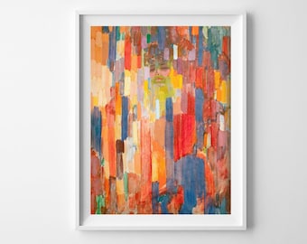 Mme Kupka Among Verticals František Kupka Retro Poster, Wall Decor, Reproduction Painting, Reproduction Drawing #863