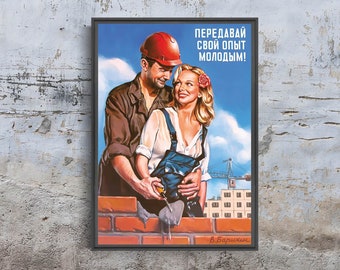Kommunistische Plakate Etsy