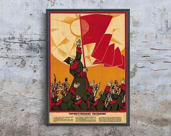 Kommunistische Plakate Etsy