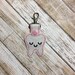 Tooth Snap Tab Key Fob ITH Machine Embroidery Designs Digital File - Etsy