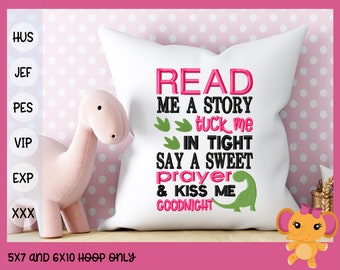 Read Me A Story, Reading, Embroidery, Designs, Digital Files