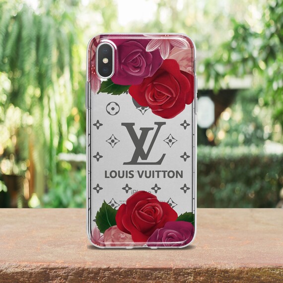 iPhone XS Max LV case iPhone 8 case Inspired by Louis Vuitton | Etsy